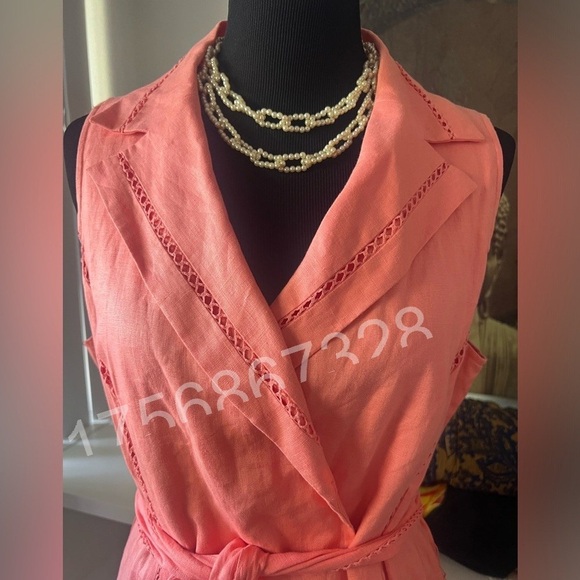 Jerzees Coral Mini Dress